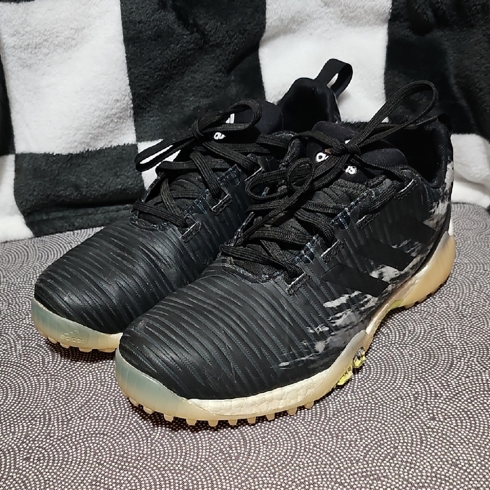 Adidas Men's Black Golf Shoes